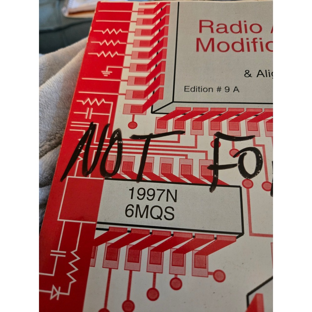 Radio Tech Modifications & Alignment Controls Edition 9A ICOM Kenwood Scanners - Picture 2 of 9